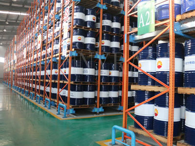 Radio Shuttle racking case of petrochemical enterprise