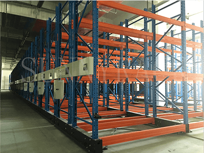 Electronic mobile racking case